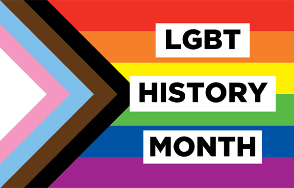 LGBTQ+ History Month Graphic