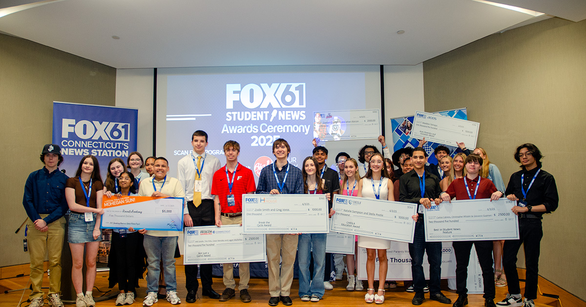 UHart Hosts FOX61 Student News Awards: The ceremony to honor high