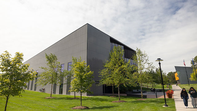 Side view of the Hursey Center