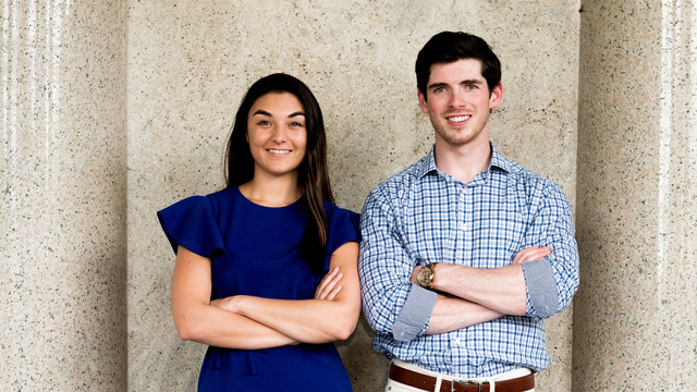 Julia Piri ’17 and Kevin Windheuser ’16 