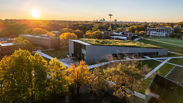 campus photo sun scape