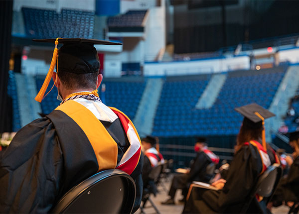 Photo of Graduates at Commencement