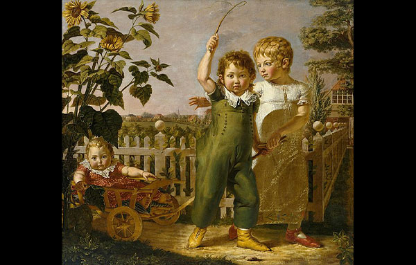 Philipp Otto Runge, "The Hülsenbeck Children" (1805), Courtesy of the Hamburger Kunsthalle