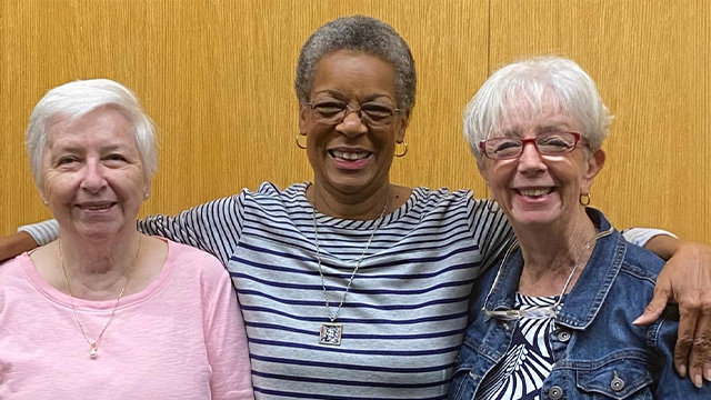Lucy Anne Hurston and Presidents' College Volunteers