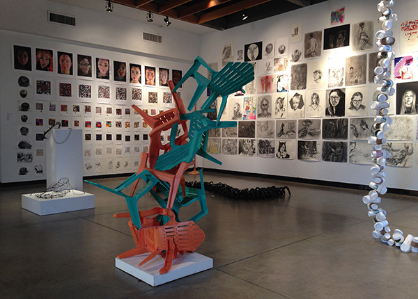 students’ work created during their first three months in the First-Year Foundations program