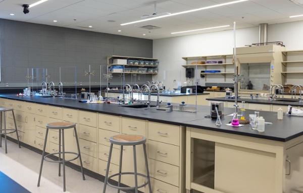 New chemistry lab.