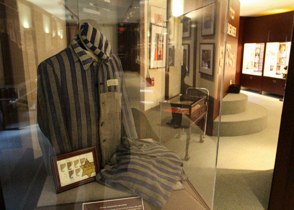 Concentration Camp Uniform in Museum