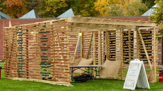 Image of Jewish Sukkah