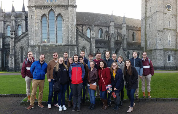 Engineering students in Ireland