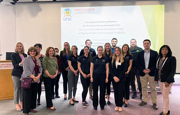 Student and faculty presenters at the 2022 Scholarship Showcase.