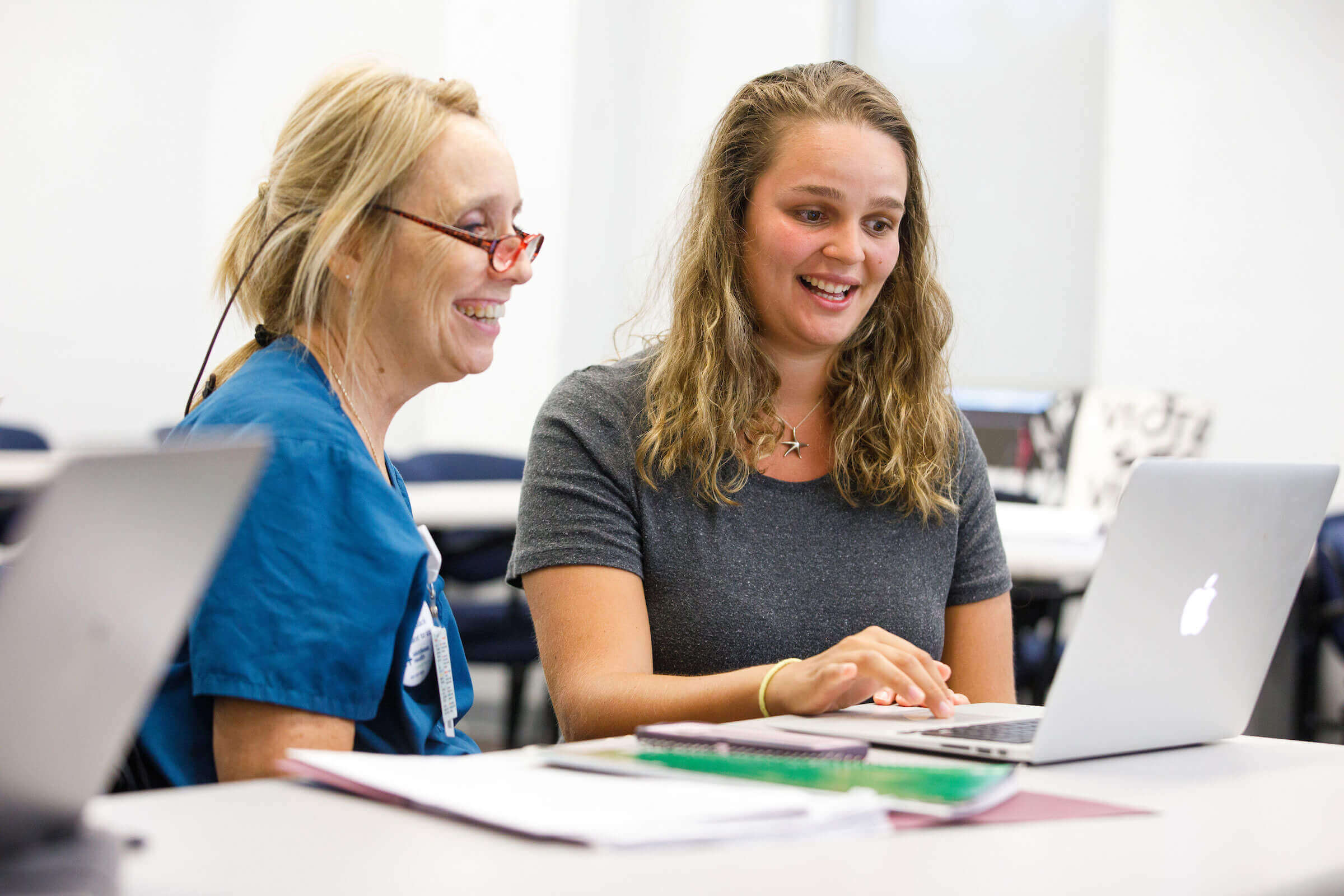 MSN nursing students in classroom