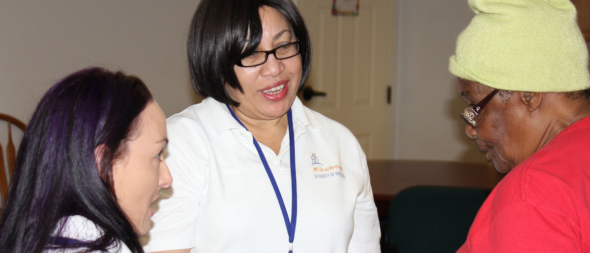 RN to BSN nurses with patients