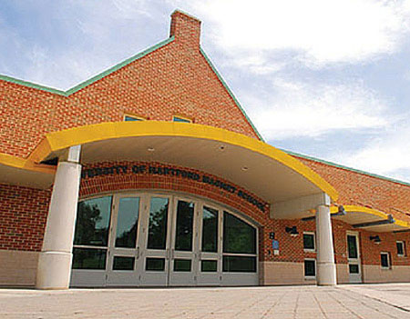 front entrance of University Magnet School