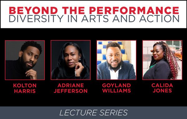Hartt 100 Lecture Series graphic with headshots of speakers