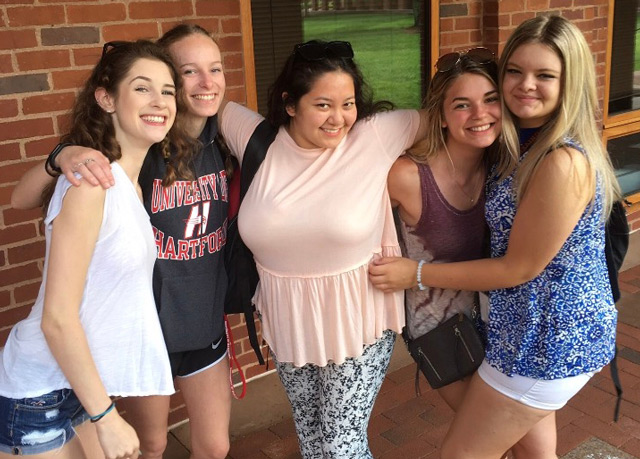 group of Summer bridge students