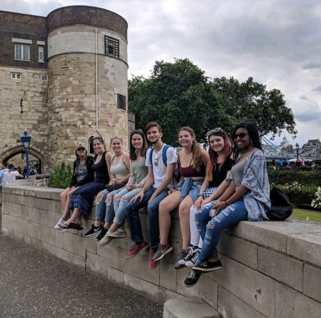 Students traveling abroad