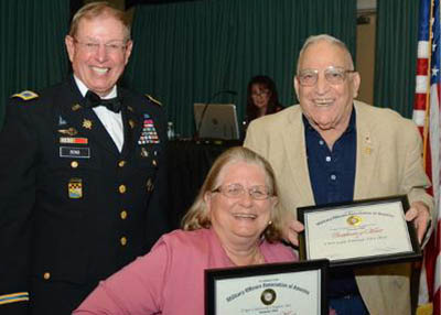 Marilyn M Kraj Sanford Receiving Award