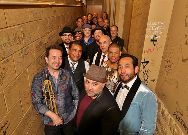 James Dubberly III with the Pacific Mambo Orchestra