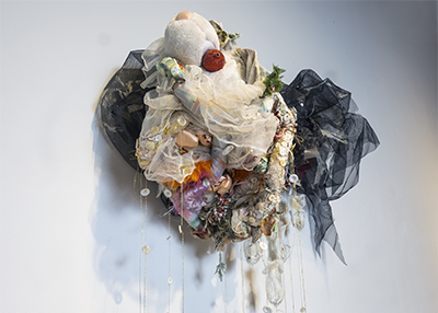 Alicia Renadette's mixed media art piece.