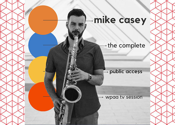 Mike Casey's album cover for 'The Complete Public Access'