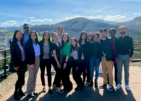UHart students studying abroad