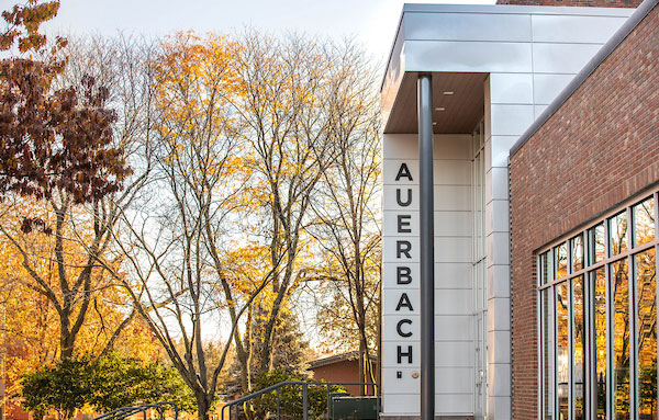 Barney School of Business' Auerbach Hall