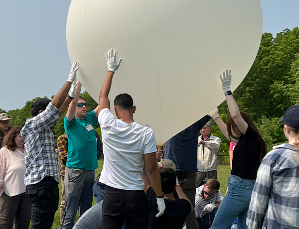 Balloon launch