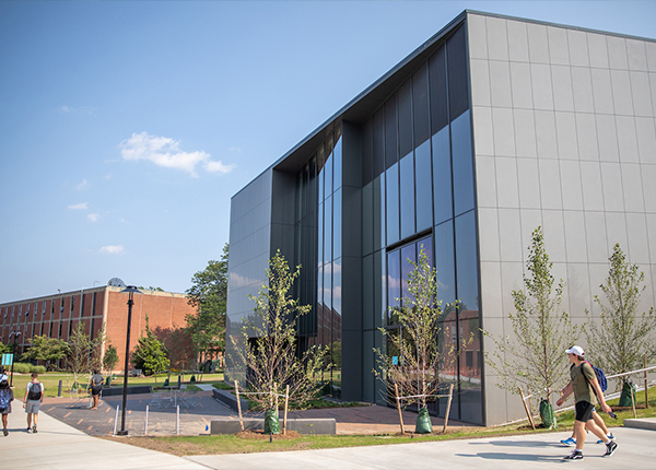 exterior photo of hursey center