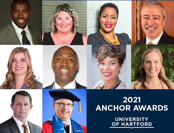 a photo of all the anchor award winners
