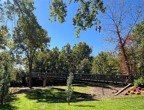 bridge on campus