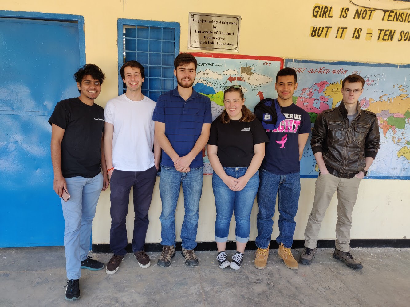 Engineers Without Borders Students in India