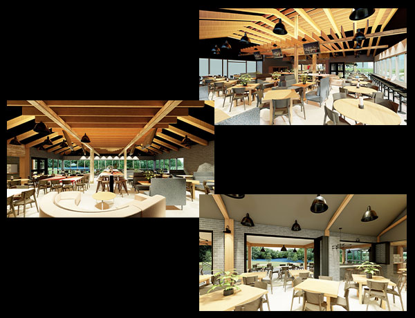 UHart alum Vincent Dadamo M’24 drafted renderings as a part of the Konover Campus Center renovation project.