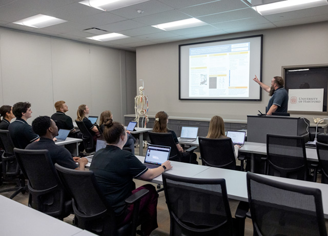 students in a classroom