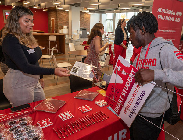 Accepted Student Day Welcome Table