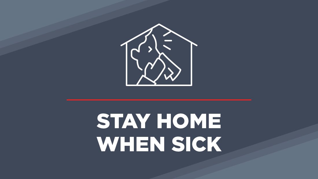 stay home when sick