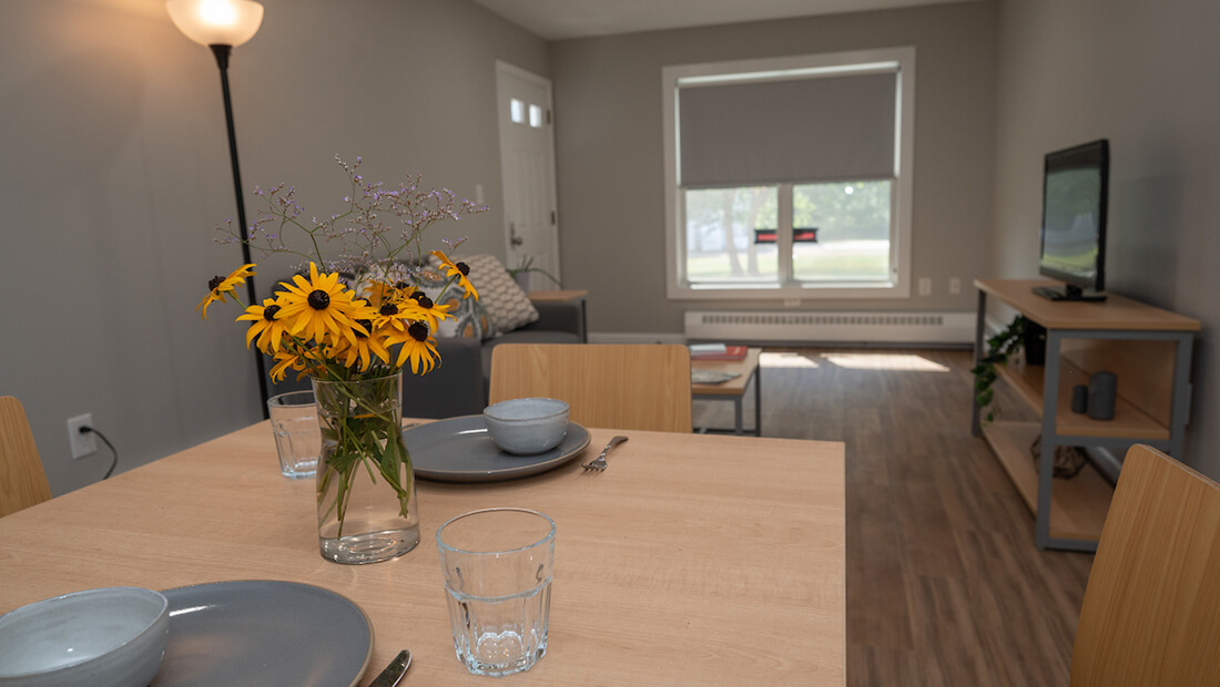 apartment style housing