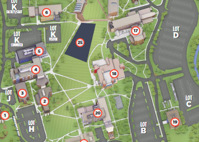 Sample parking map