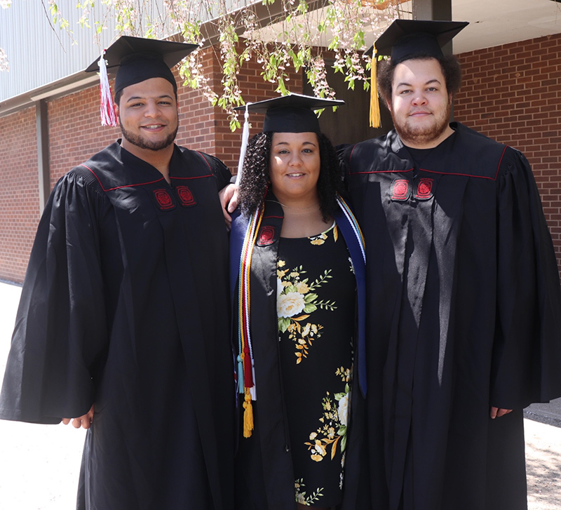 Derek, Rachel, and Kevin Bonaparte