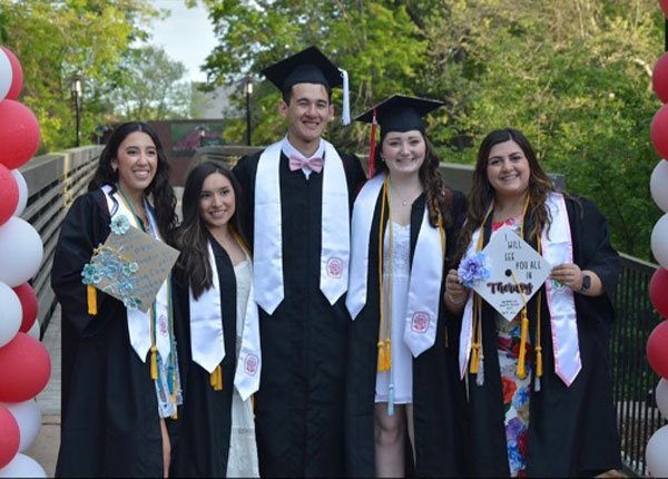 Ashleigh and Friends Graduated