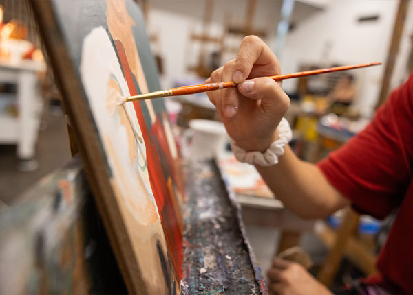 HAS student painting