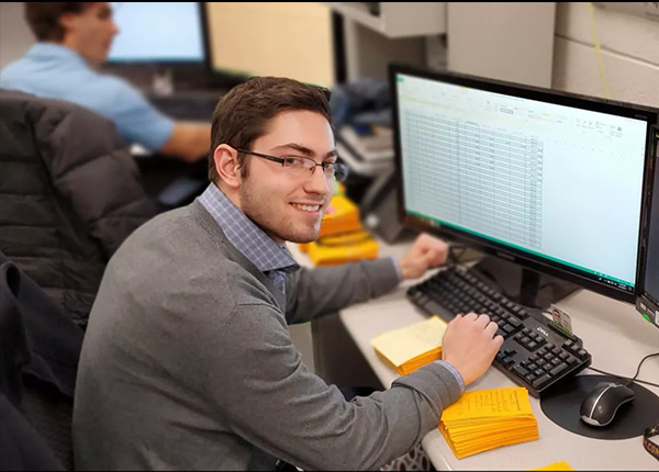 vincent pecorelli in research lab