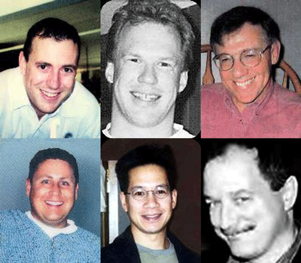 6 alumni who died on 9/11