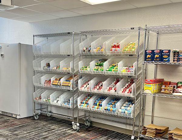 Nosh Food Pantry Shelves