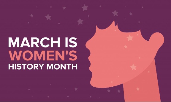 Women's History Month graphic