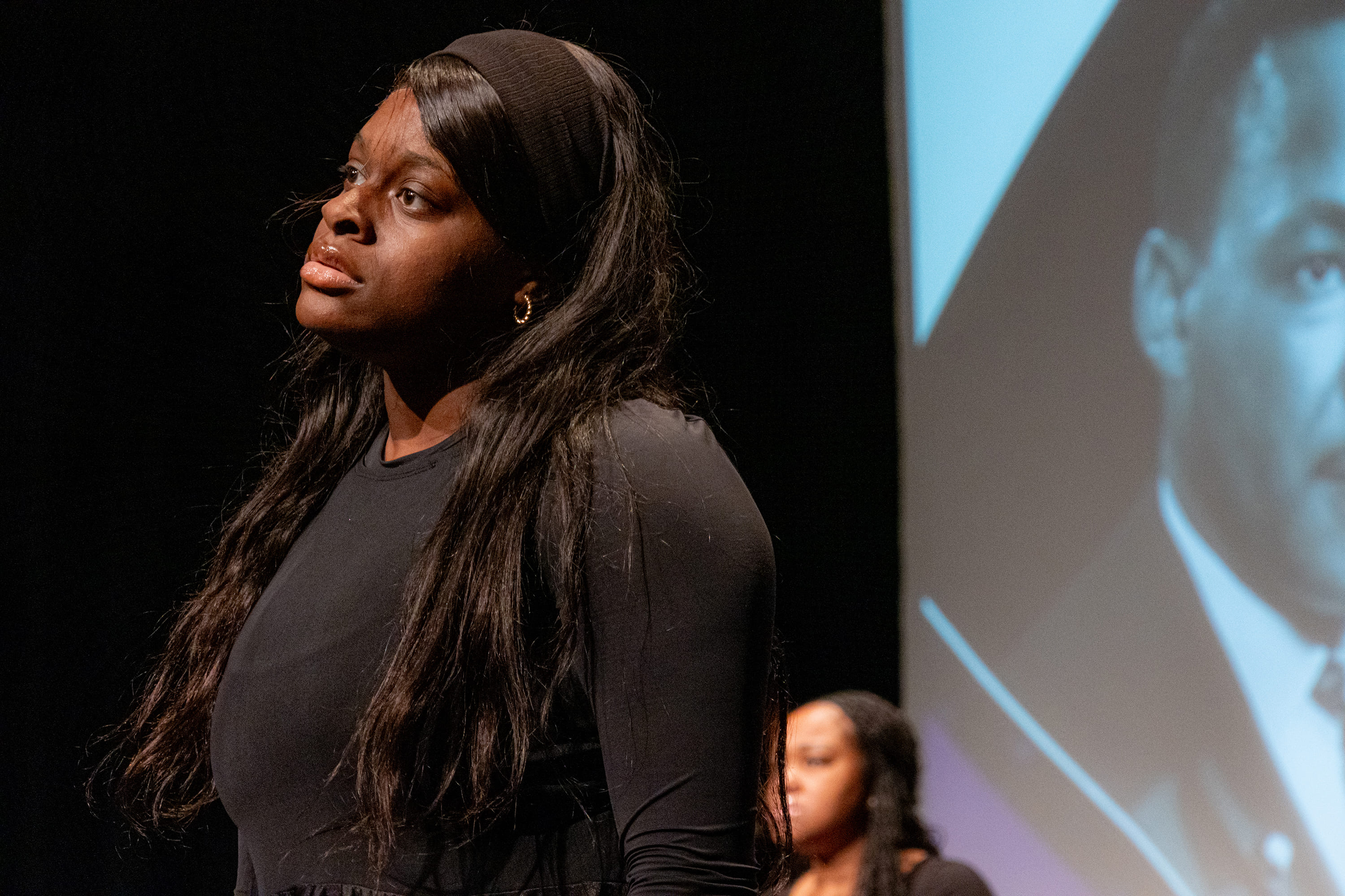photo of UHart musical theatre students performing at the MLK Observance.