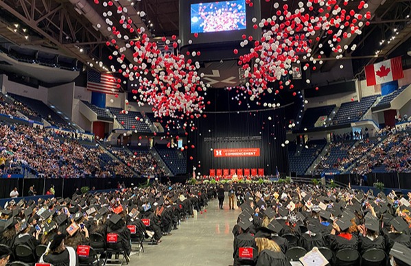 photo of past UHart Commencement