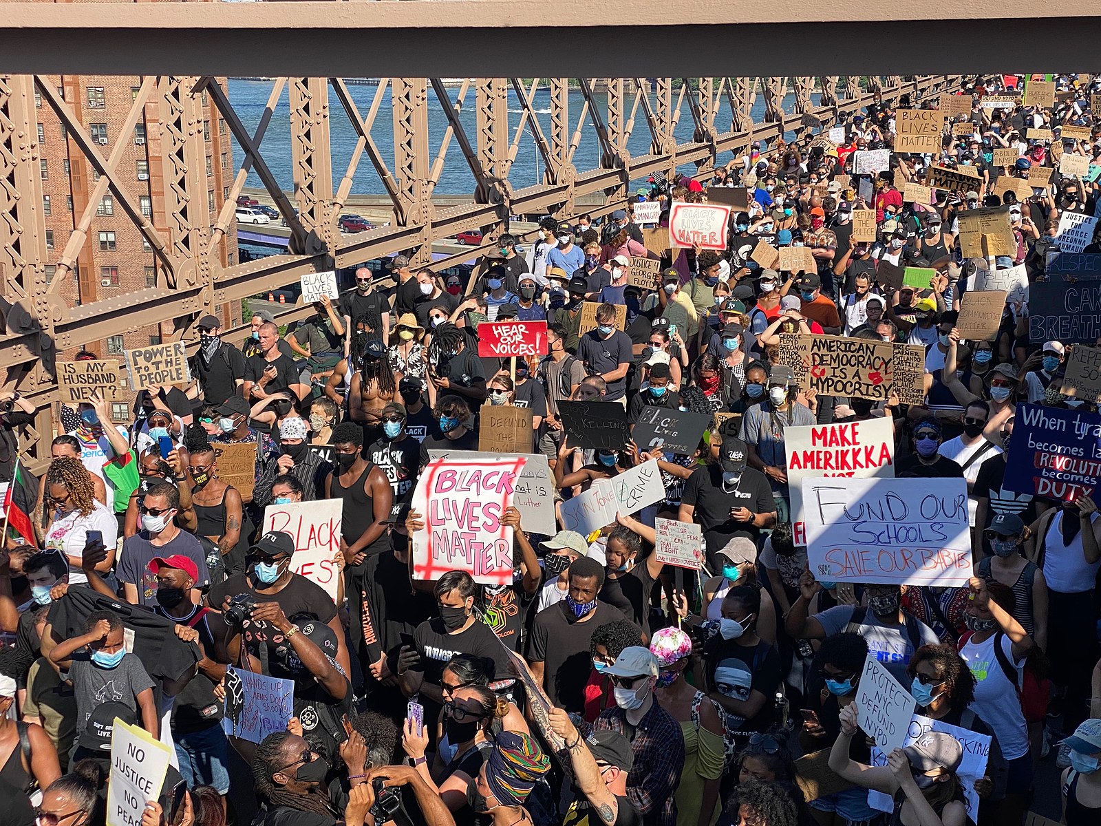 Black Lives Matter Protest, New York City, June 9, 2020.