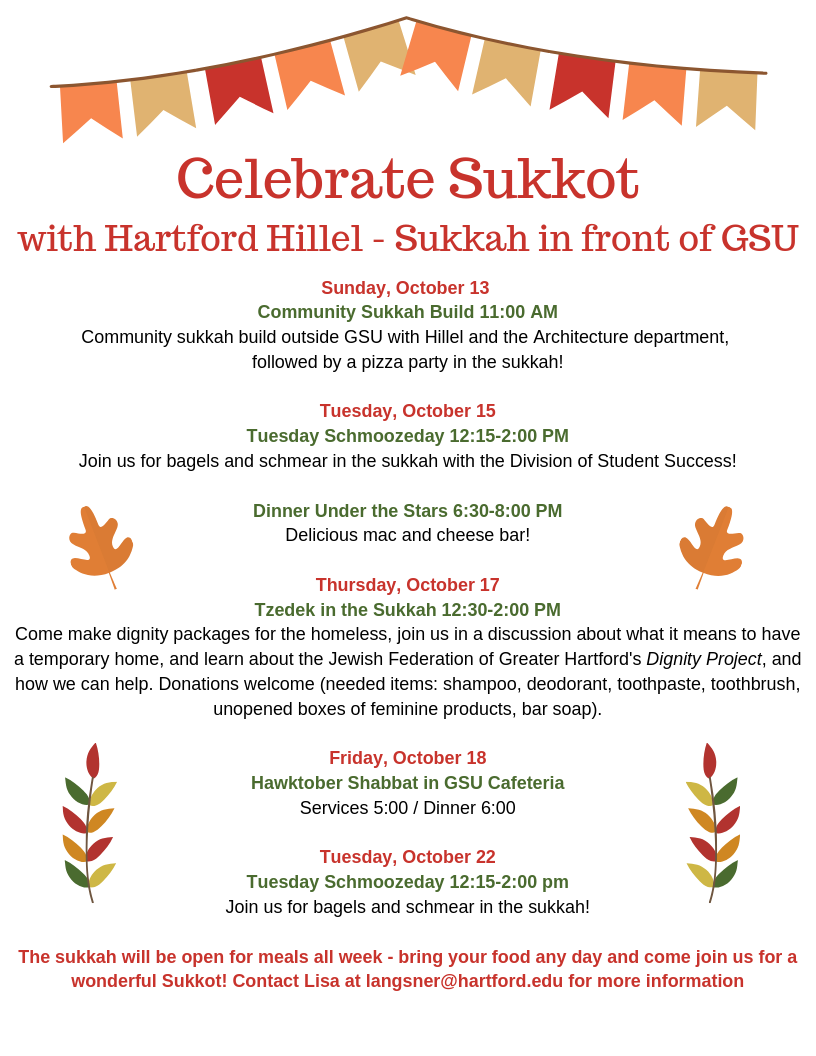 Celebrate Sukkot