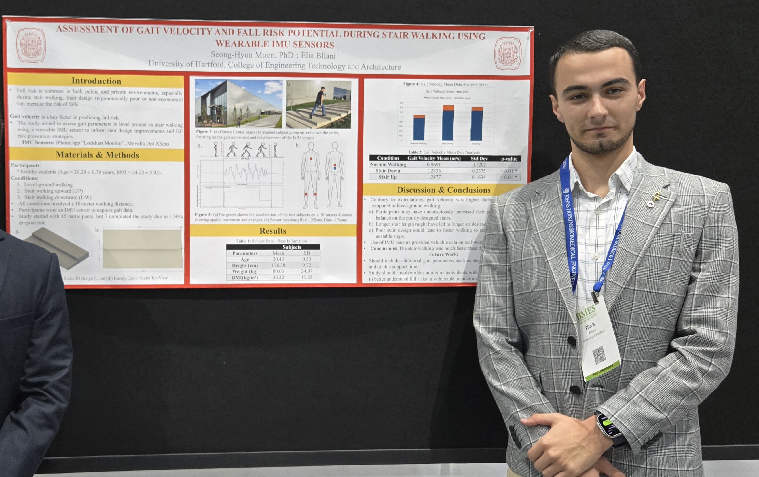 Presenter photo from conference