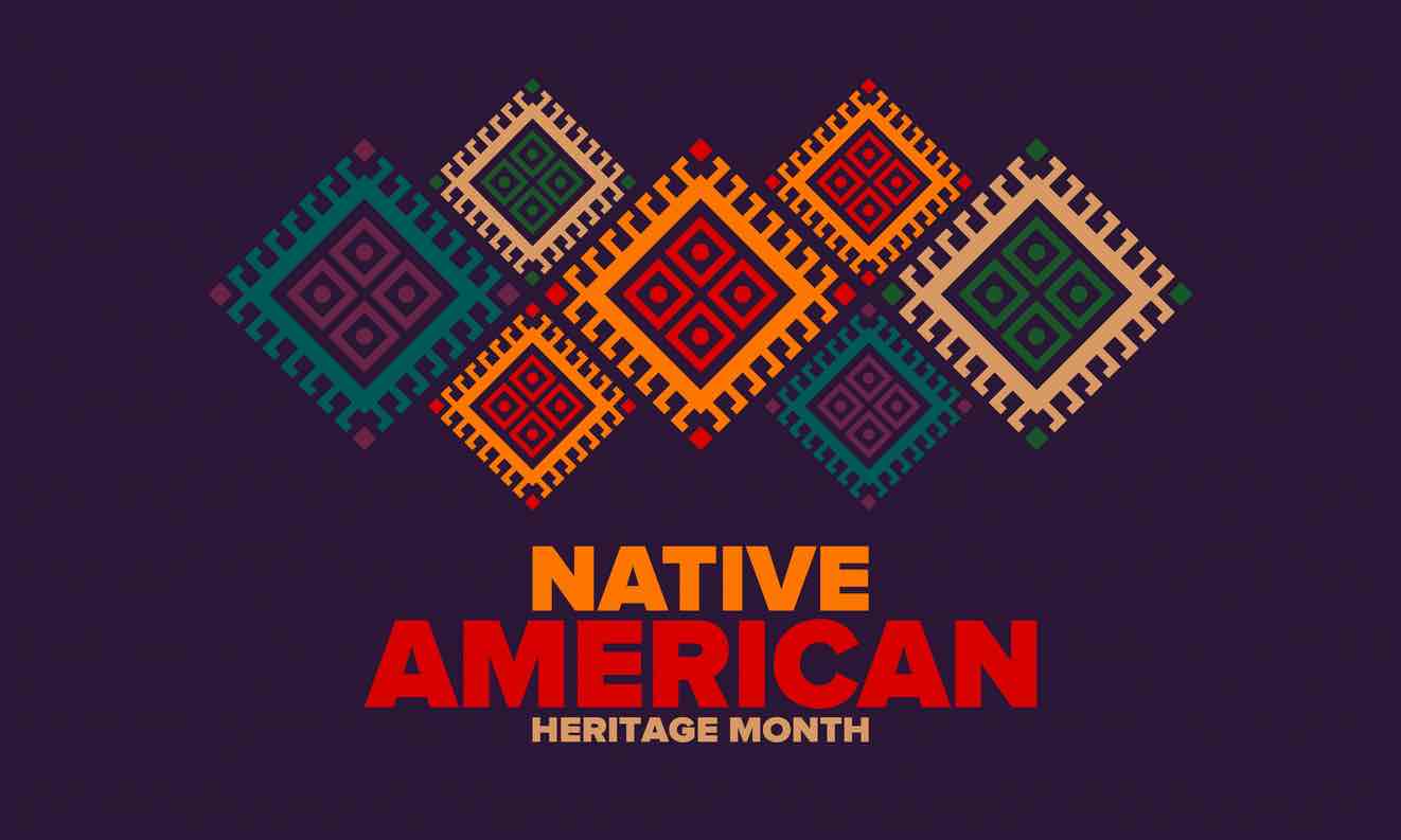 photo of graphic for National American Heritage Month